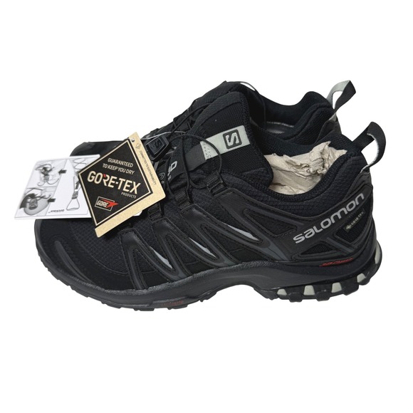 Salomon Trail Running Shoes XA Pro 3D GTX Womens 8.5 Gore-Tex Black Waterproof - Picture 6 of 9